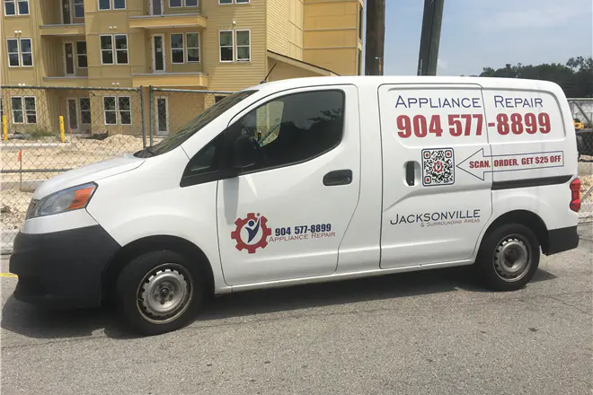 Service van of Appliance Repair Jacksonville LLC