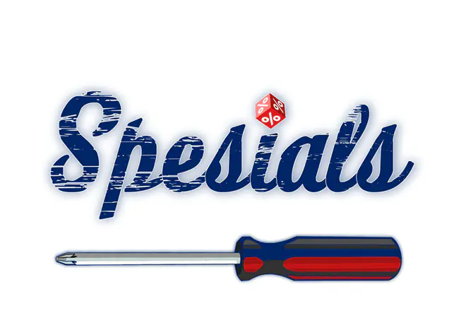 Specials graphic sign