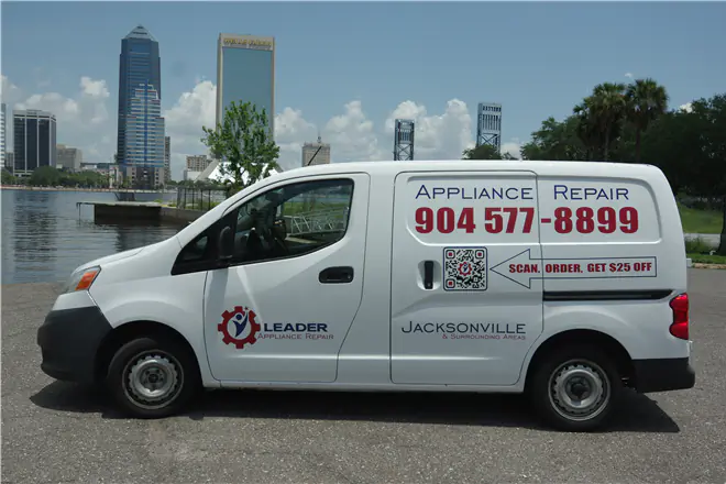 Dryer vent cleaning same day service van